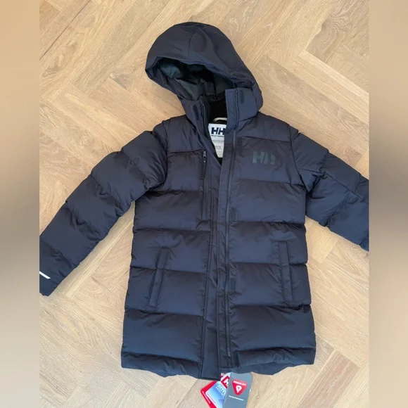 Helly Hansen Kids Puffer Jacket - Dark Blue - Picture 1 of 10